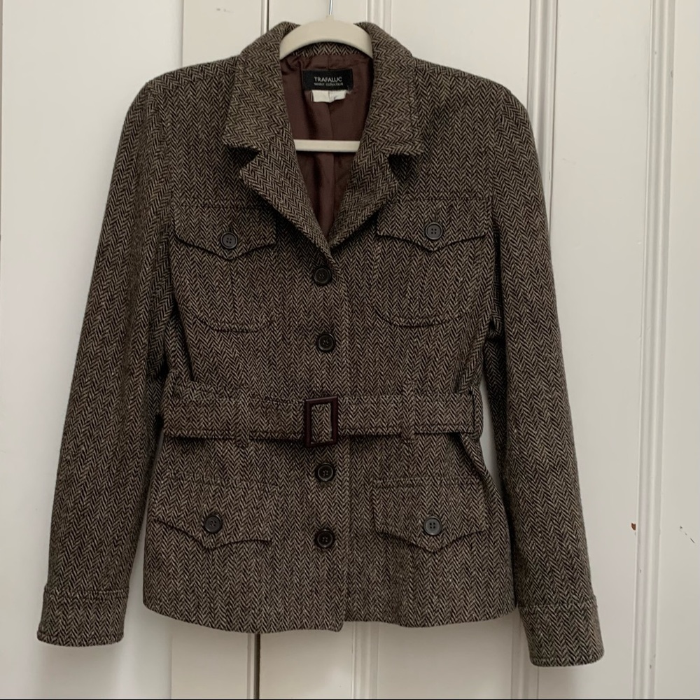 ZARA Trafaluc belted blazer
